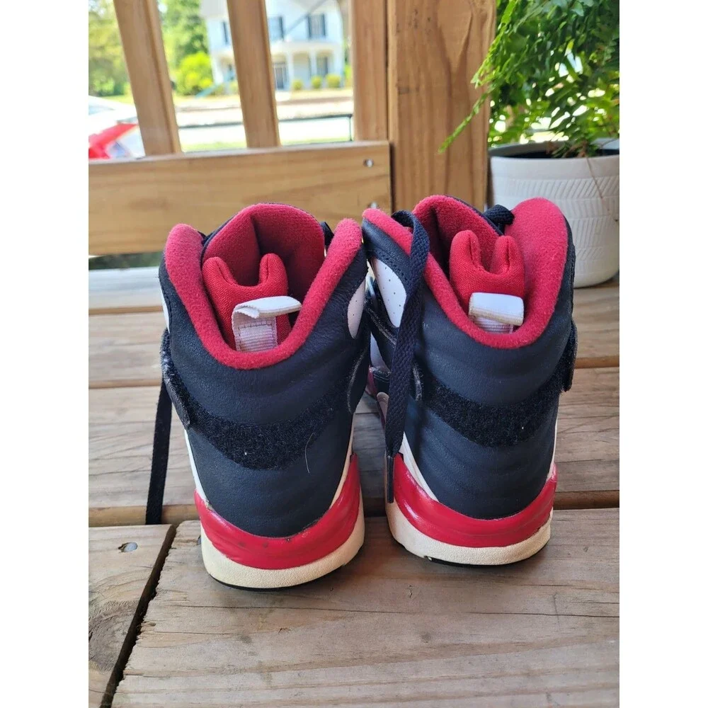 NEW Nike Air Jordan 8 Retro Mid Paprika University Red DO8731-601 GS Sz 6.5